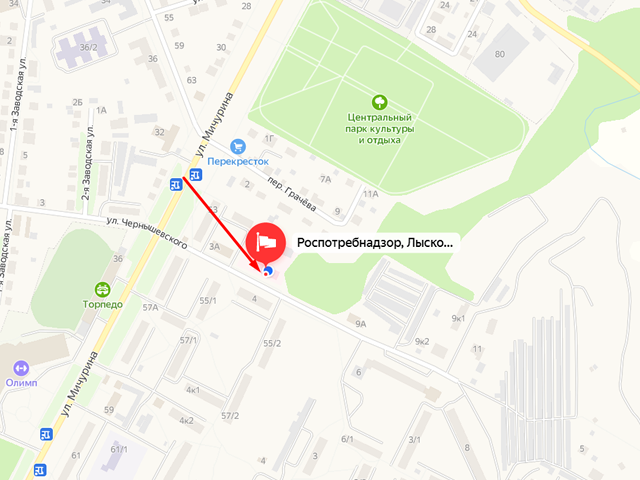Территориальный отдел Управления Федеральной службы по надзору в сфере защиты прав потребителей и благополучия человека по Нижегородской области в Лысковском, Воротынском, Княгининском, Краснооктябрьском, Спасском, Сергачском, Сеченовском,  Пильнинском районах