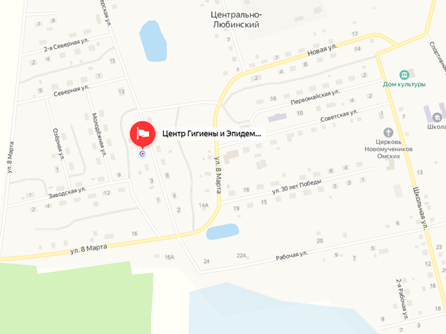 Территориальный отдел Управления Роспотребнадзора по Омской области в Любинском районе